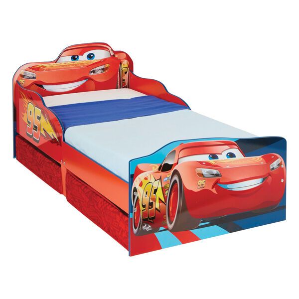 bruid halfgeleider kooi Disney Cars McQueen Snuggle Time Bed Met Lades