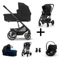 Cybex 3 In 1 Kinderwagen Balios S Lux Black Moon Black Set L  