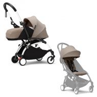 Stokke® YOYO³ Buggy Compleet Met 0+ Newborn Pack White Taupe