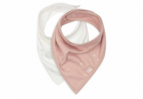 Jollein Bandana Slabbetjes Twinkling Wild Rose 2 Stuks