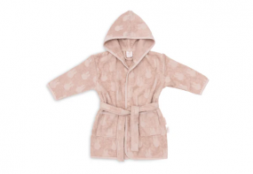 Jollein Badjas Badstof 1-2 jaar Miffy Jacquard Wild Rose