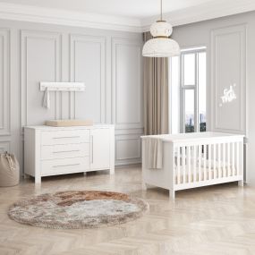 Cabino Meegroei Babykamer Noel 2 Delig XL Wit