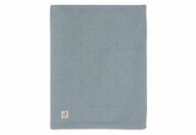 Jollein Ledikantdeken 100 x 150 cm Cosy Knit Sea Green/Velvet