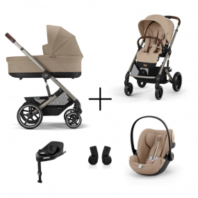 Cybex Kinderwagen 3 in 1 Balios Set M Lux Almond Beige | Beige