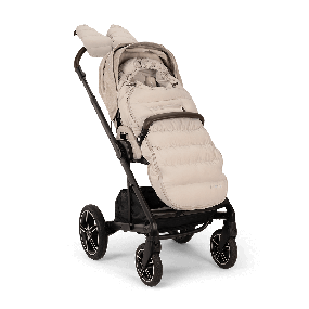 Nuna Winter Stroller Set (incl. Gloves and Storage bag) Biscotti