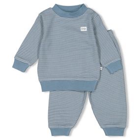 Feetje Pyjama Wafel IJs Blauw Maat 98