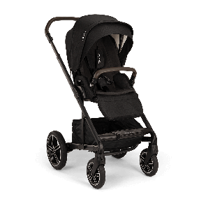 Nuna Kinderwagen MIXX™ next Caviar (Leather Handle Chocolate)