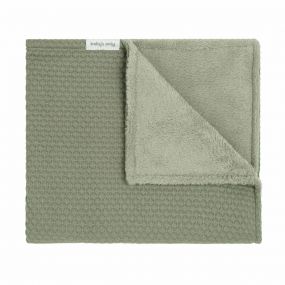 Baby's Only Wiegdeken Teddy Sky Urban Green 70 x 95 cm