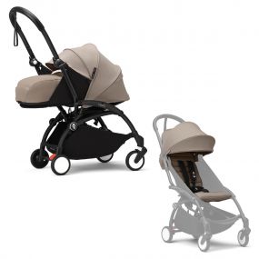 Stokke® YOYO³ Buggy Compleet Met 0+ Newborn Pack Black Taupe