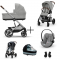 Cybex Kinderwagen 3 in 1 Balios Set L Lux Stone Grey | Mid Grey