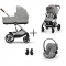 Cybex Kinderwagen 3 in 1 Balios Set S Lux Stone Grey | Mid Grey