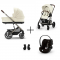 Cybex Kinderwagen 3 in 1 Balios Set S Lux Seashell Beige | Light Beige