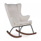 Quax Rocking Adult Chair De Luxe - Cream