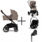 Nuna Kinderwagen 3 in 1 MIXX™ next Cedar + Autostoel Cloud T I Size + Cybex Draaibare Base T