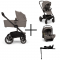 Nuna Kinderwagen 3 in 1 MIXX™ next Granite + Autostoel PIPA™ next + Nuna ISOFIX base