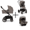 Nuna Kinderwagen 3 in 1 MIXX™ next Granite + Autostoel PIPA™ next