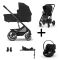 Cybex 3 In 1 Kinderwagen Balios S Lux Black Moon Black Set M