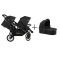 Topmark Duo Kinderwagen 2COMBI Zwart